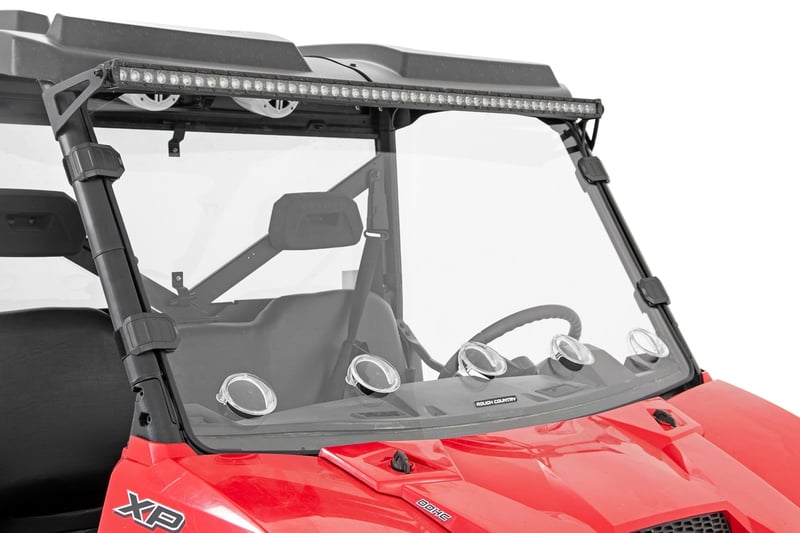 RC Full Windshield | Scratch Resistant | Polaris Ranger 1000/Ranger XP 900/1000 (manufacturer page)