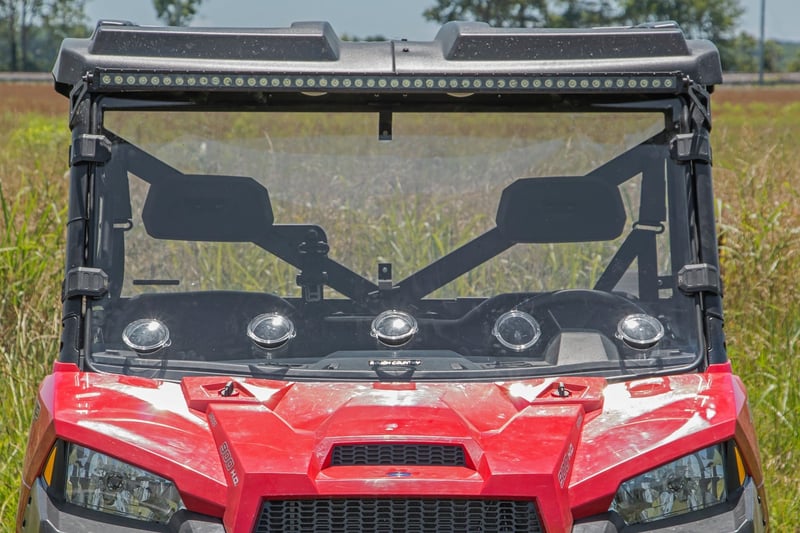RC Full Windshield | Scratch Resistant | Polaris Ranger 1000/Ranger XP 900/1000 (manufacturer page)
