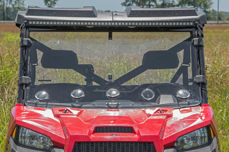 RC Full Windshield | Scratch Resistant | Polaris Ranger 1000/Ranger XP 900/1000 (manufacturer page)