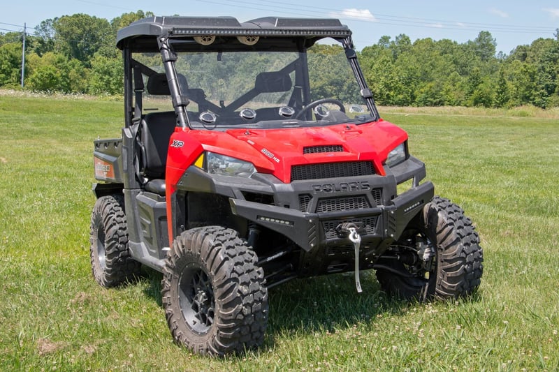 RC Full Windshield | Scratch Resistant | Polaris Ranger 1000/Ranger XP 900/1000 (manufacturer page)