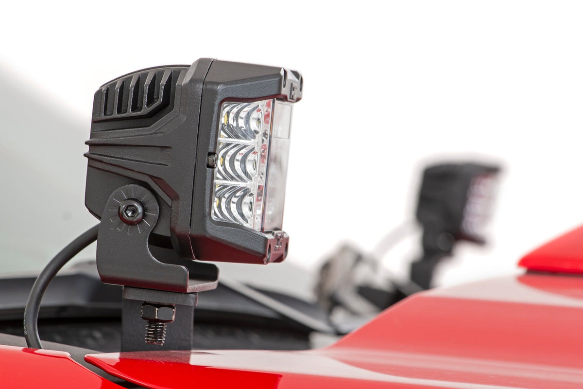 LED Light Kit | Ditch Mount | 2" Black Pair | Spot | Chevy Silverado 1500 (19-26) - Lighting & Acc (Image 5 of 6)