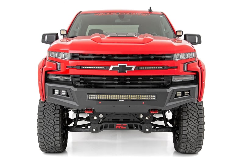 RC 6 Inch Lift Kit | Mono Leaf Rear | Chevy Silverado 1500 4WD (2022-2024) (manufacturer page)