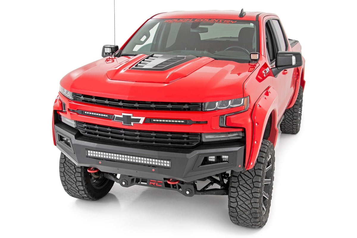 LED Light Kit | Ditch Mount | 2" Black Pair | Flood | Chevy Silverado 1500 (19-26) - Lighting & Acc (Image 4 of 6)