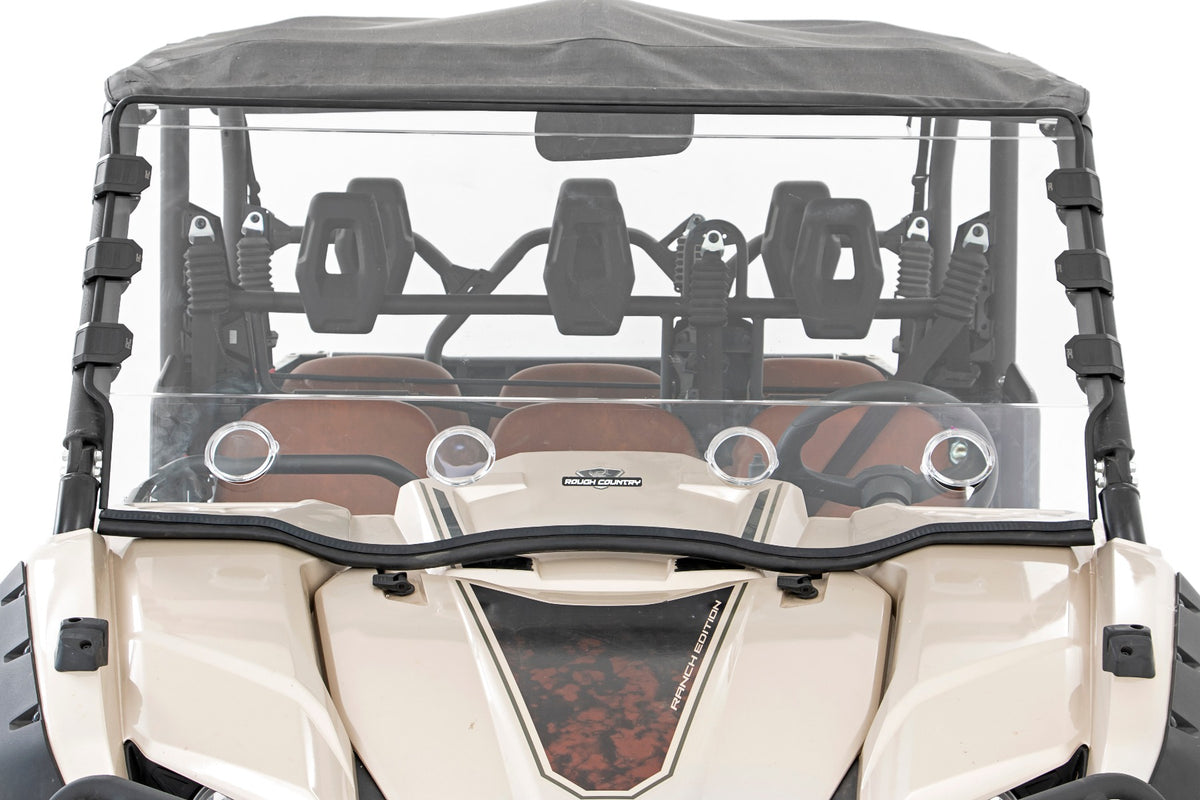 Vented Full Windshield | Scratch Resistant | Yamaha Viking 700 - Windshields (Image 4 of 6)
