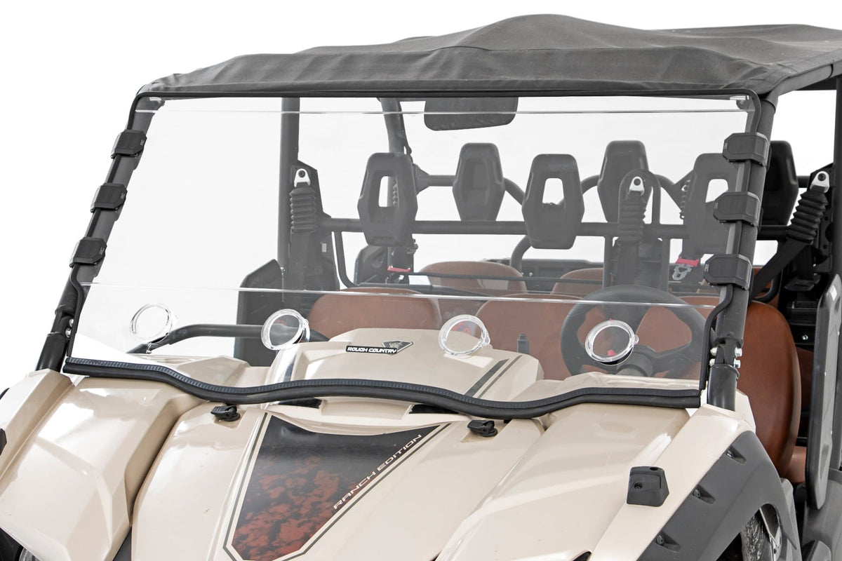 Vented Full Windshield | Scratch Resistant | Yamaha Viking 700 - Windshields (Image 1 of 6)