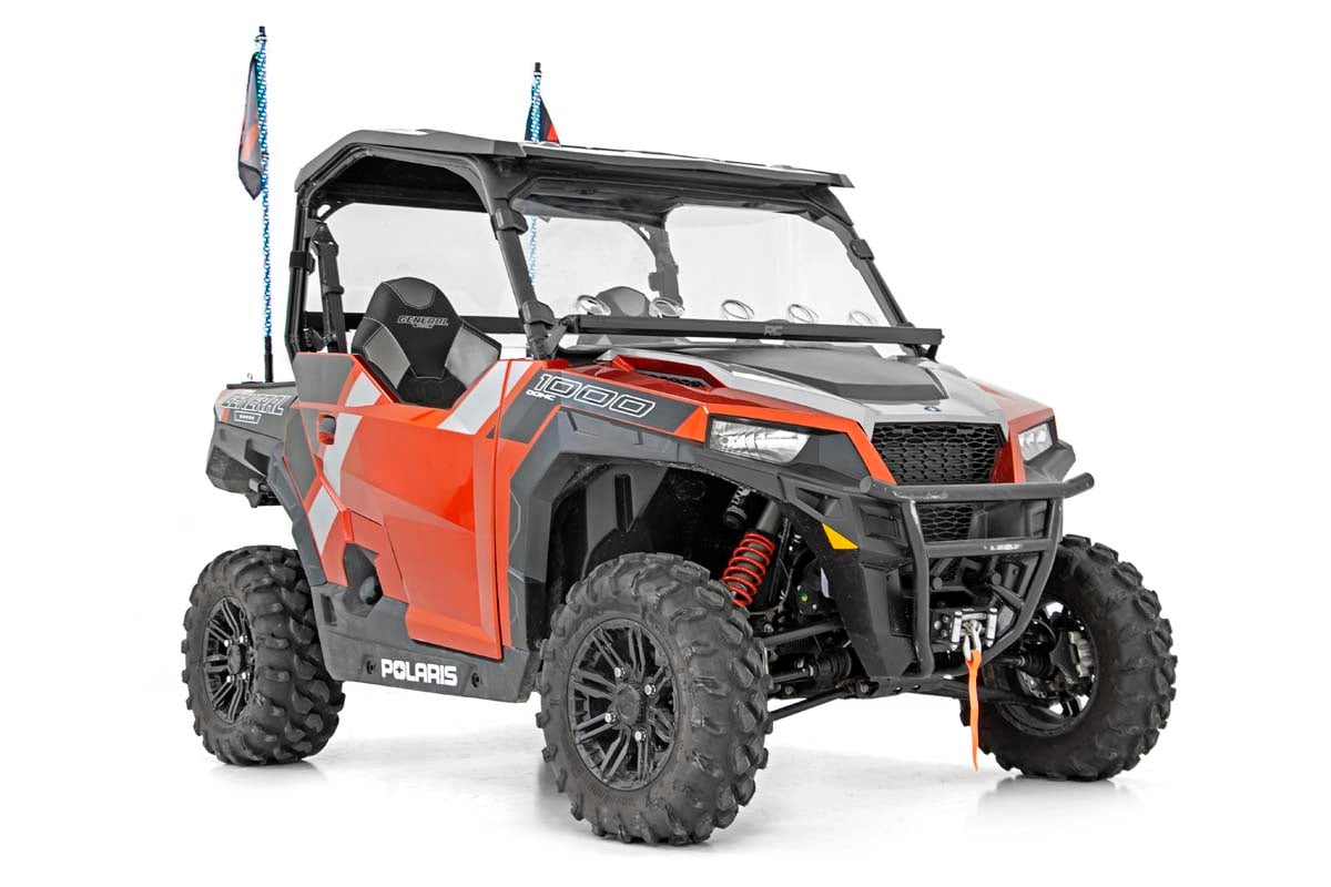 Whip Mount | Bed | 4' Multl-Color LED Whip Pair | Polaris General/Ranger 1000/Ranger XP 900/1000 - Lighting & Acc (Image 6 of 6)