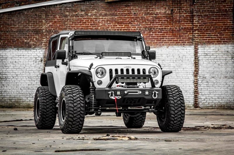 RC 4 Inch Lift Kit | X-Series | M1 | Jeep Wrangler JK 4WD (2007-2018) (manufacturer page)