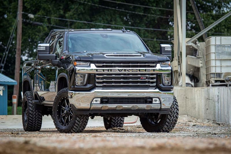 RC 3 Inch Lift Kit | Vertex | w/ Overloads | Chevy/GMC 2500HD/3500HD (20-26) (manufacturer page)