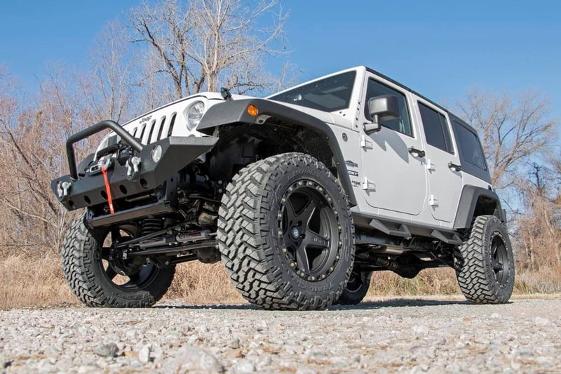 RC Contoured Drop Steps | 4 Door | Jeep Wrangler Unlimited 2WD/4WD (2007-2018) (manufacturer page)
