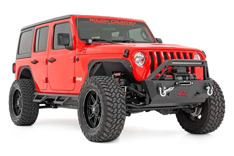 RC 6 Inch Lift Kit | Long Arm | Jeep Wrangler Unlimited 4WD (2018-2023) (manufacturer page)