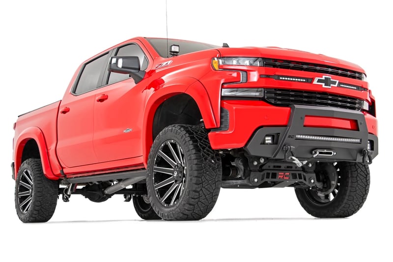RC SF1 Fender Flares | GXD Sterling Grey Metallic | Chevy Silverado 1500 (19-26) (manufacturer page)