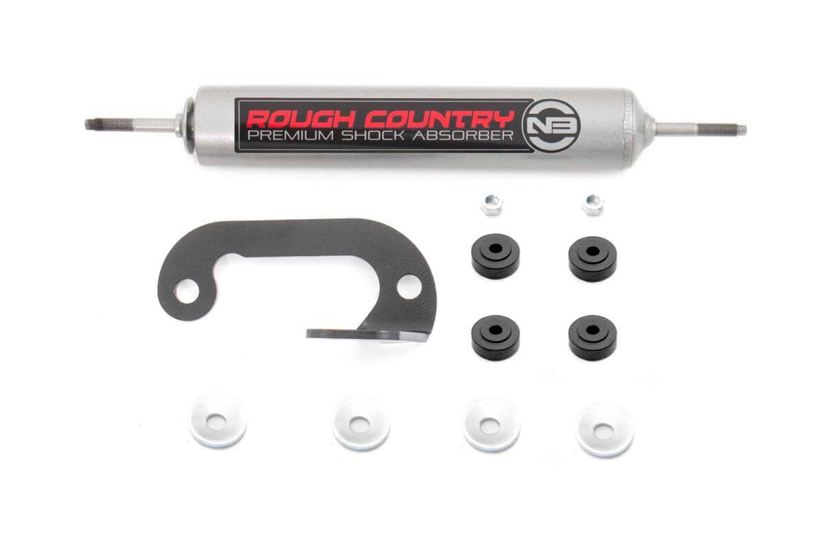 Rough Country 8731230 N3 Steering Stabilizer | 8-lug Only | 6-Inch Lift | Chevy C2500/K2500 C3500/K3500 Truck (88-00) - Image 3