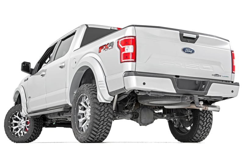 RC SF1 Fender Flares | E7 Velocity Blue | Ford F-150 2WD/4WD (2018-2020) (manufacturer page)