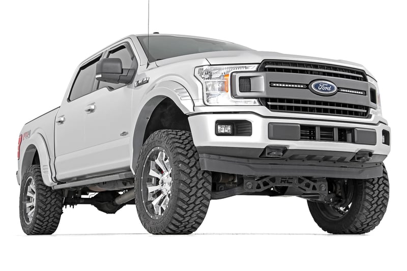 RC SF1 Fender Flares | G1 Absolute Black | Ford F-150 2WD/4WD (2018-2020) (manufacturer page)