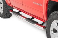 Oval Nerf Steps | Stainless | Crew Cab | DEF Tank | Chevy/GMC 1500/2500HD/3500HD (07-19 & Classic) - Steps & Runningboard (Image 1 of 6)