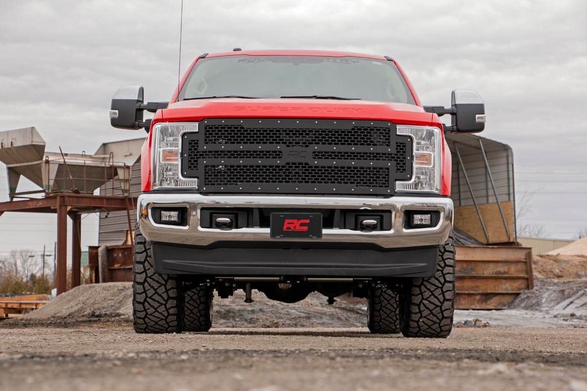 Mesh Grille | Ford F-250/F-350 Super Duty 2WD/4WD (2017-2019) - Lighting & Acc (Image 5 of 6)