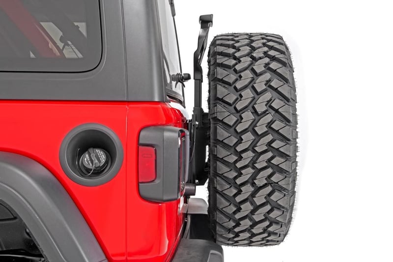 RC Tire Carrier Relocation Plate | Prox Sensor | Jeep Wrangler JL (18-26)/Wrangler Unlimited (18-26) (manufacturer page)