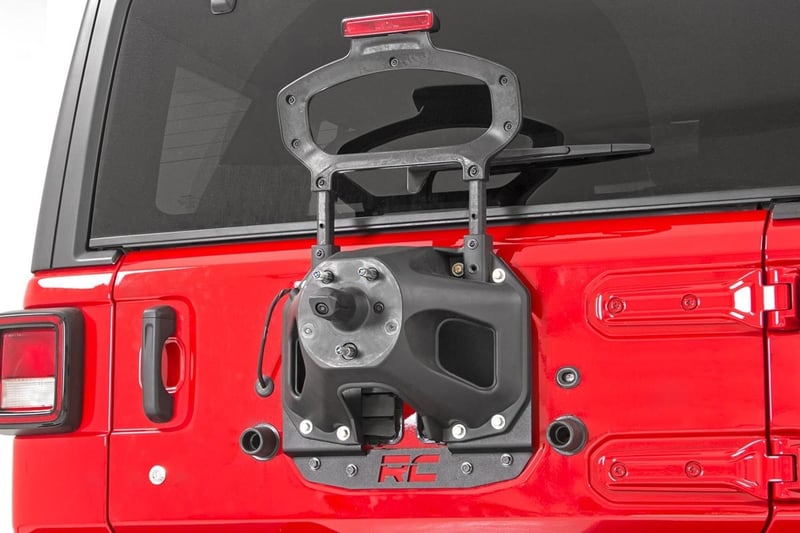 RC Tire Carrier Relocation Plate | Prox Sensor | Jeep Wrangler JL (18-26)/Wrangler Unlimited (18-26) (manufacturer page)