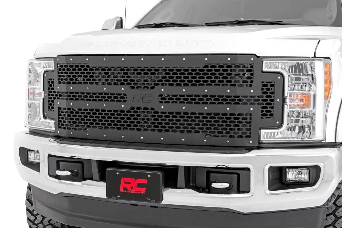 Mesh Grille | Ford F-250/F-350 Super Duty 2WD/4WD (2017-2019) - Lighting & Acc (Image 1 of 6)