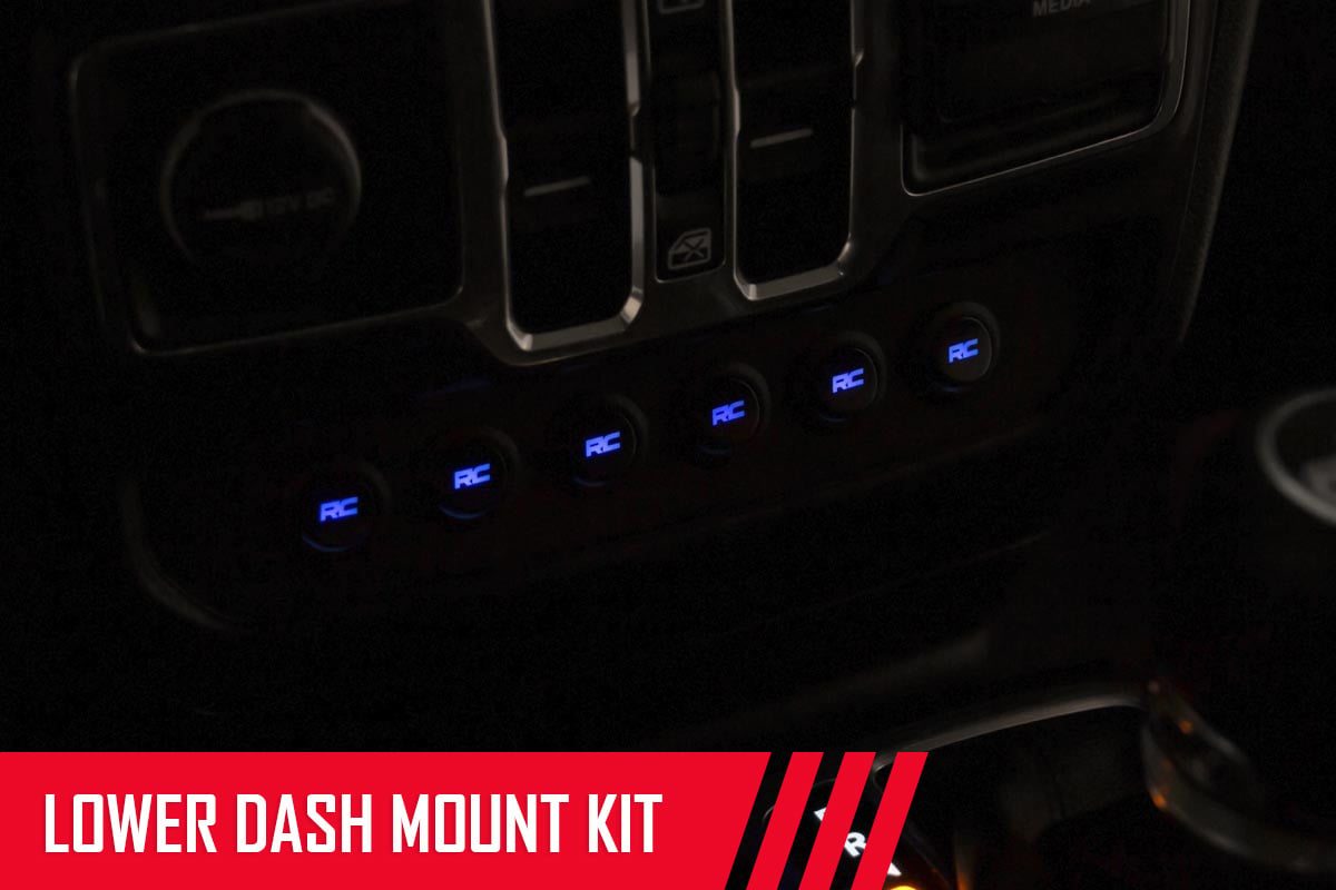MLC-6 | Muliple Light Controller | Lower Dash | Jeep Wrangler JL/Wrangler Unlimited (18-26) - Lighting & Acc (Image 4 of 6)