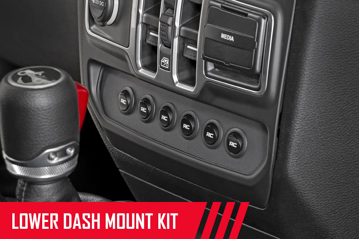 MLC-6 | Muliple Light Controller | Lower Dash | Jeep Wrangler JL/Wrangler Unlimited (18-26) - Lighting & Acc (Image 6 of 6)