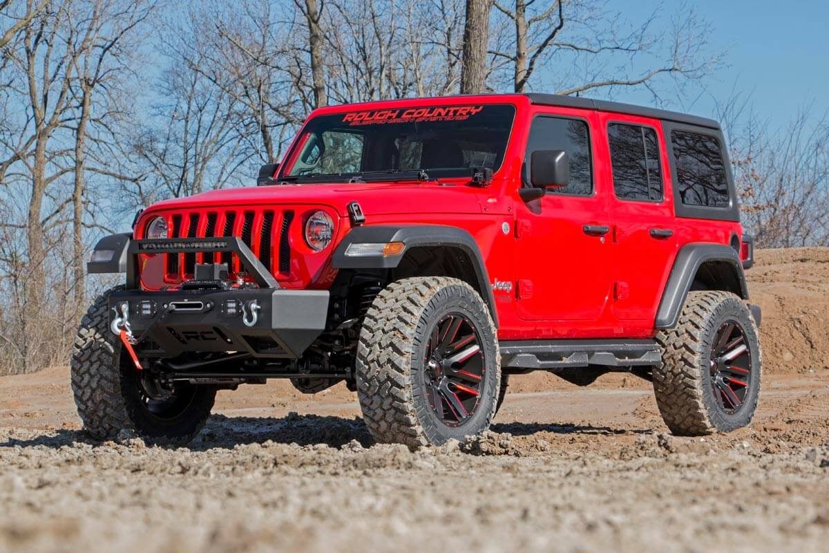 3.5 Inch Lift Kit | C/A Drop | FR D/S | M1R | Jeep Wrangler Unlimited Rubicon (18-23) - Susp Lift Kits 4wd (Image 4 of 6)
