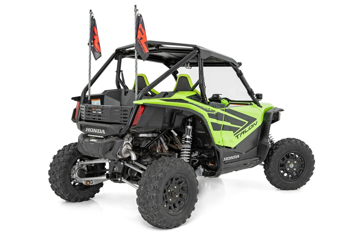 RC Whip Mount | Bed | 4' Multl-Color LED Whip Pair | Honda Talon 1000 (manufacturer page)