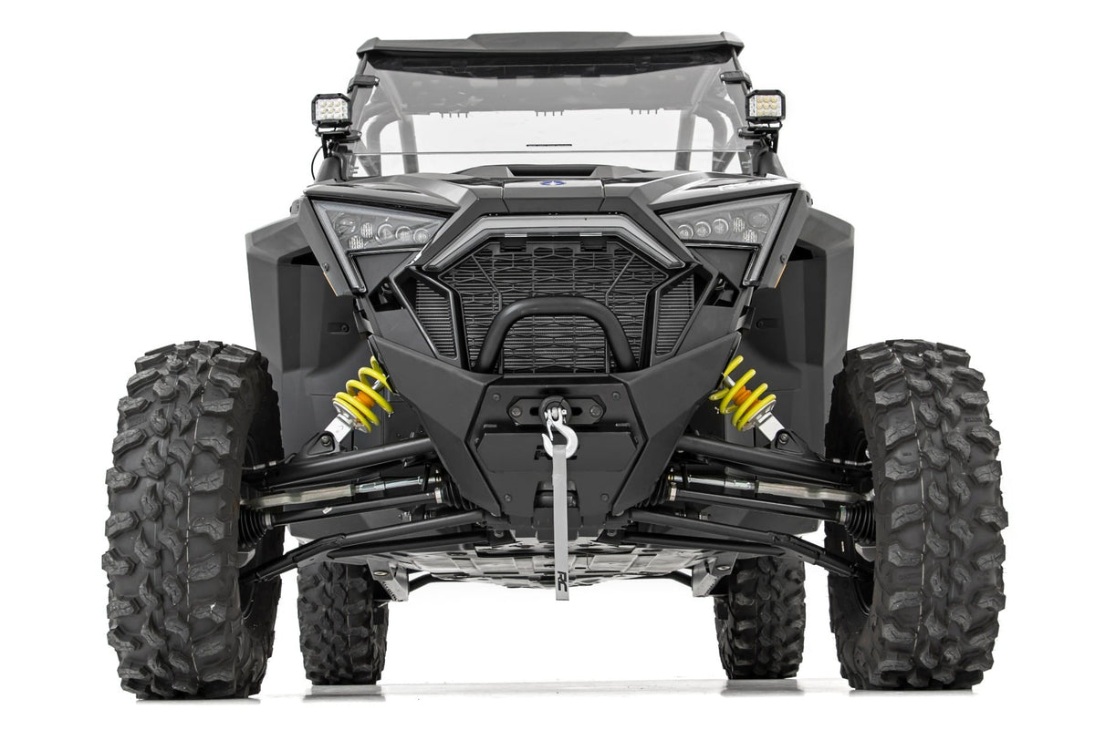 LED Light Kit | "A" Pillar Mount | 2" Black Pair | Amber DRL | Polaris RZR PRO XP - Lighting & Acc (Image 4 of 6)