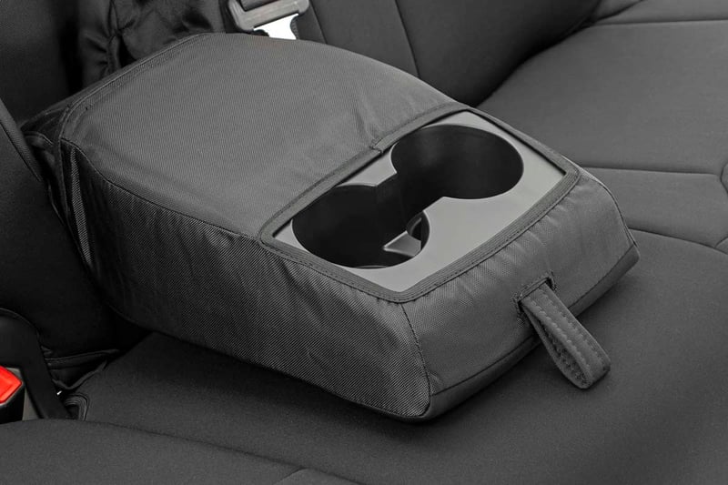 RC Seat Covers | Front W/ Console Cover | Toyota Tundra 2WD/4WD (2014-2021) (manufacturer page)