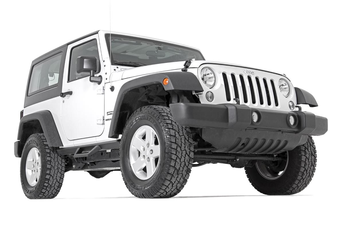 Contoured Drop Steps | 2 Door | Jeep Wrangler JK 4WD (2007-2018) - Steps & Runningboard (Image 4 of 6)