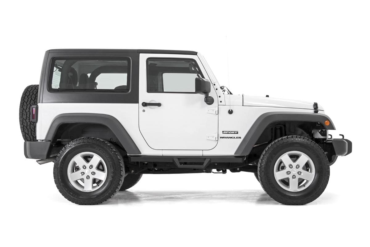 Contoured Drop Steps | 2 Door | Jeep Wrangler JK 4WD (2007-2018) - Steps & Runningboard (Image 3 of 6)