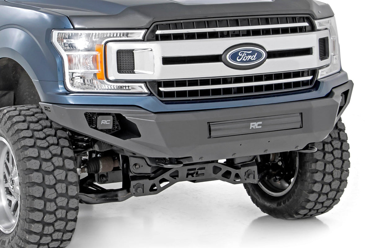 Front Bumper | High Clearance | Skid Plate | Ford F-150 2WD/4WD (2018-2020) - Bumpers (Image 2 of 6)