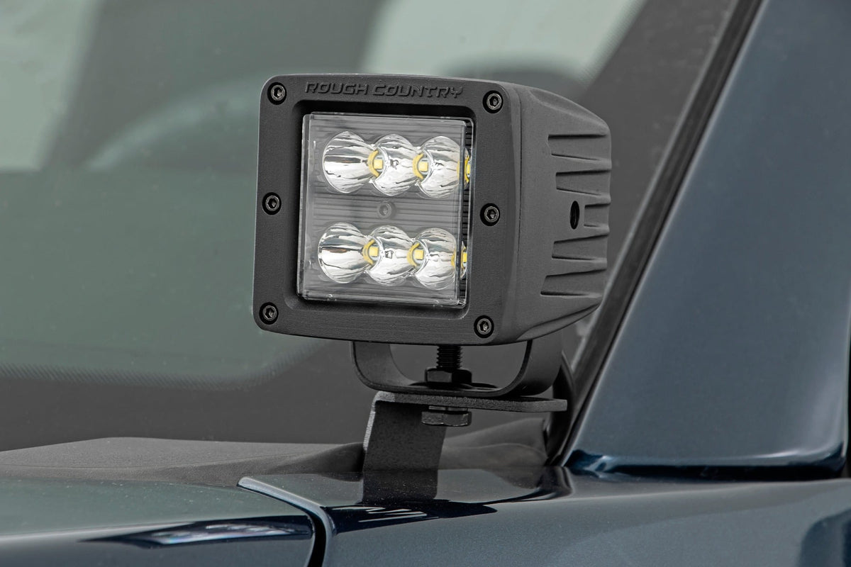 LED Light Kit | Ditch Mount | 2" Spectrum Pair | Spot | Ford F-150 (15-26)/F-150 Lightning (22-26) - Lighting & Acc (Image 2 of 6)