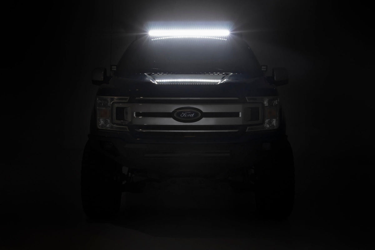 Roof Rack | FR 40 Inch Single Row BLK LED | Ford F-150 2WD/4WD (2015-2018) - Cargo Management (Image 6 of 6)