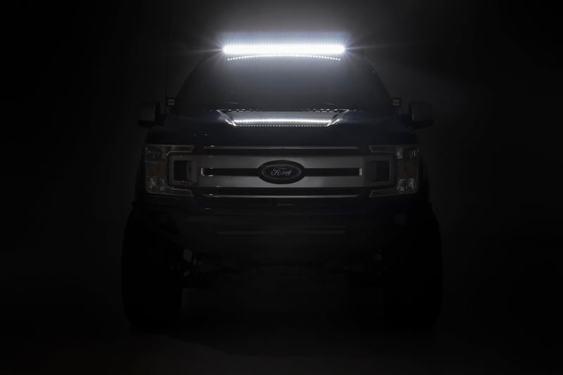 RC Roof Rack | FR & RR 40 Inch Single Row BLK LEDs | Ford F-150 2WD/4WD (15-18) (manufacturer page)