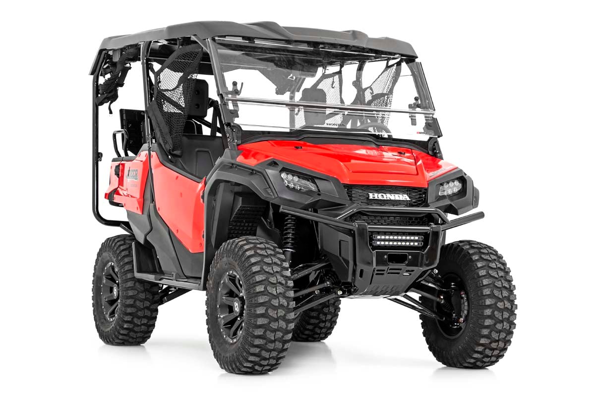 LED Light Kit | Bumper Mount | 10" Black Slimline Pair | Honda Pioneer 1000 - Lighting & Acc (Image 3 of 6)