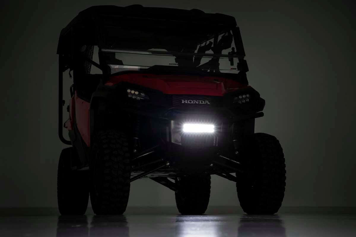 LED Light Kit | Bumper Mount | 10" Black Slimline Pair | Honda Pioneer 1000 - Lighting & Acc (Image 6 of 6)