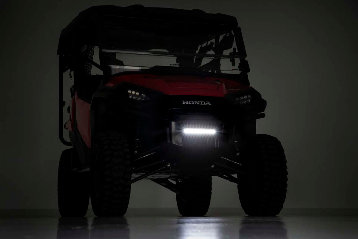 LED Light Kit | Bumper Mount | 10" Black Slimline | Honda Pioneer 1000 - Lighting & Acc (Image 6 of 6)