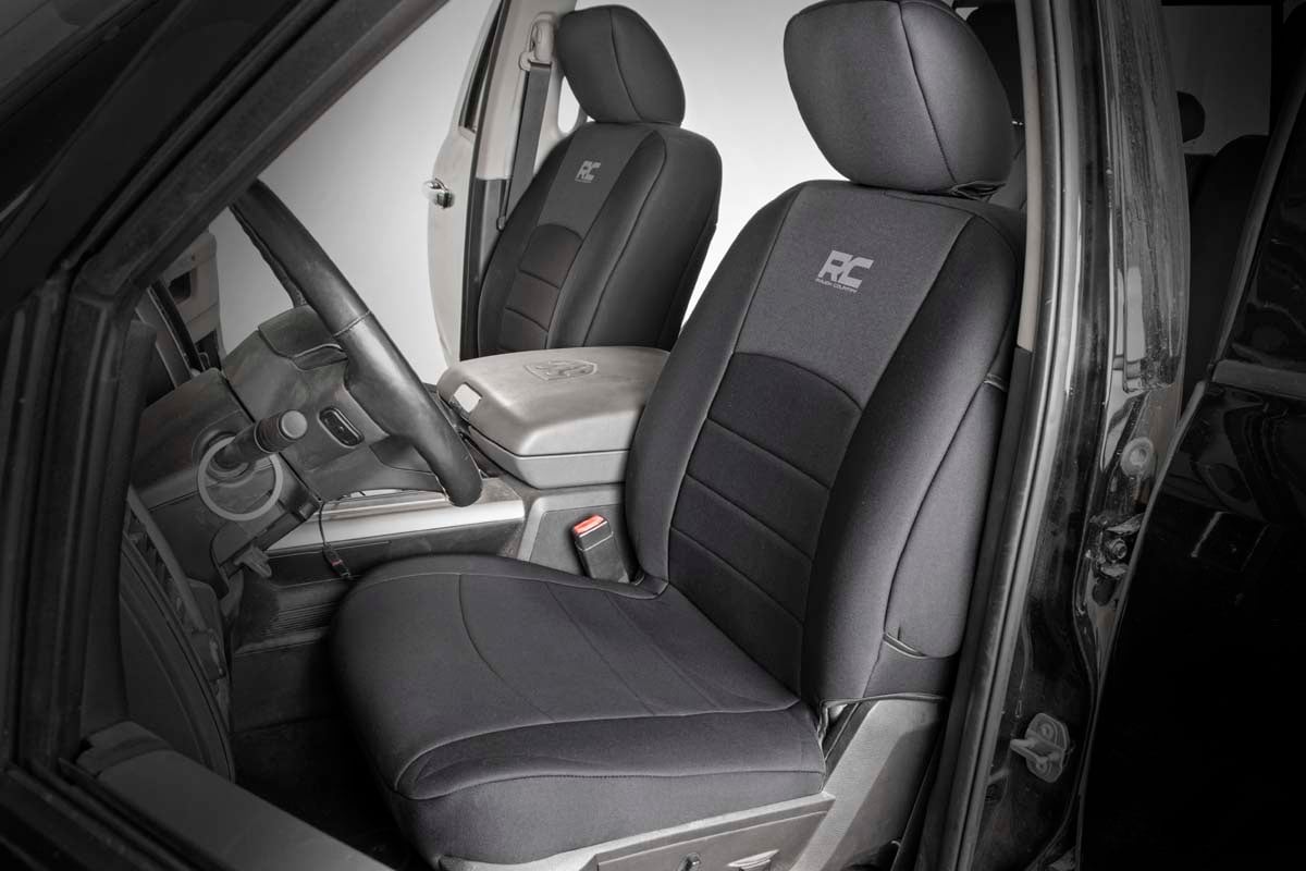 Seat Covers | FR Bucket RR w/Arm Rest | Ram 1500 (09-18)/2500 (11-18)/3500 (11-18) - Interior & Mats (Image 2 of 4)