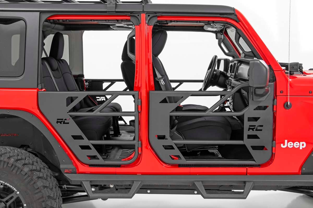 RC RR Tubular Doors | Jeep Gladiator JT/Wrangler JL 4WD (2018-2026) (manufacturer page)