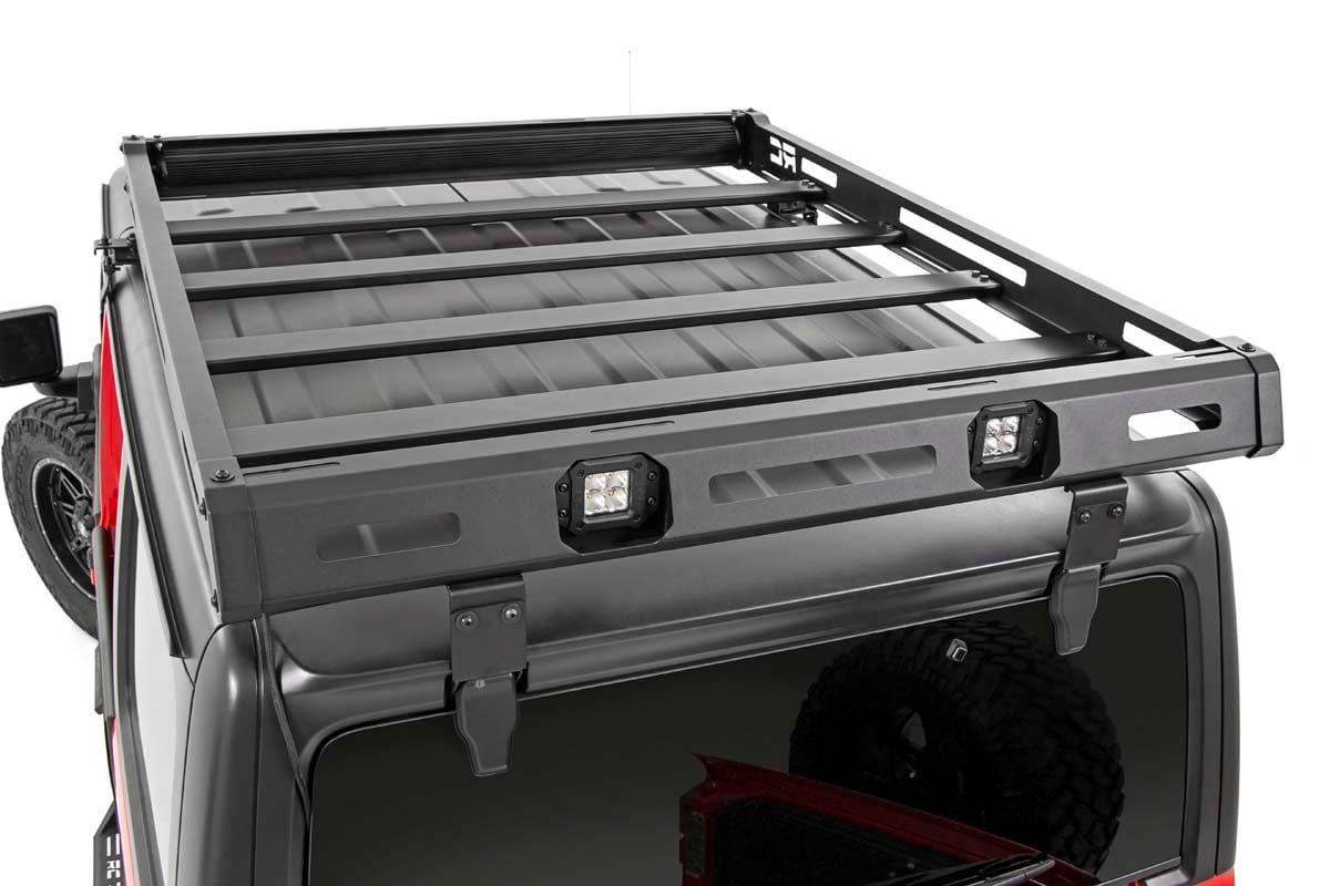 Roof Rack | Black Series Lights | Jeep Wrangler JL (18-26)/Wrangler Unlimited (18-26) - Cargo Management (Image 4 of 6)