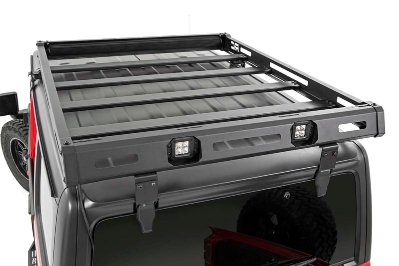 RC Roof Rack | Black Series Lights | Jeep Wrangler JL (18-26)/Wrangler Unlimited (18-26) (manufacturer page)