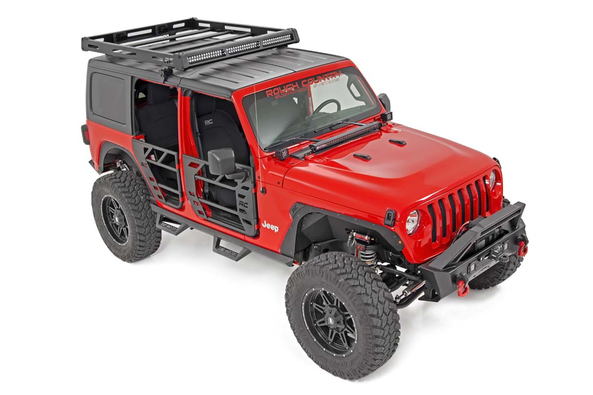 Roof Rack | Black Series Lights | Jeep Wrangler JL (18-26)/Wrangler Unlimited (18-26) - Cargo Management (Image 2 of 6)