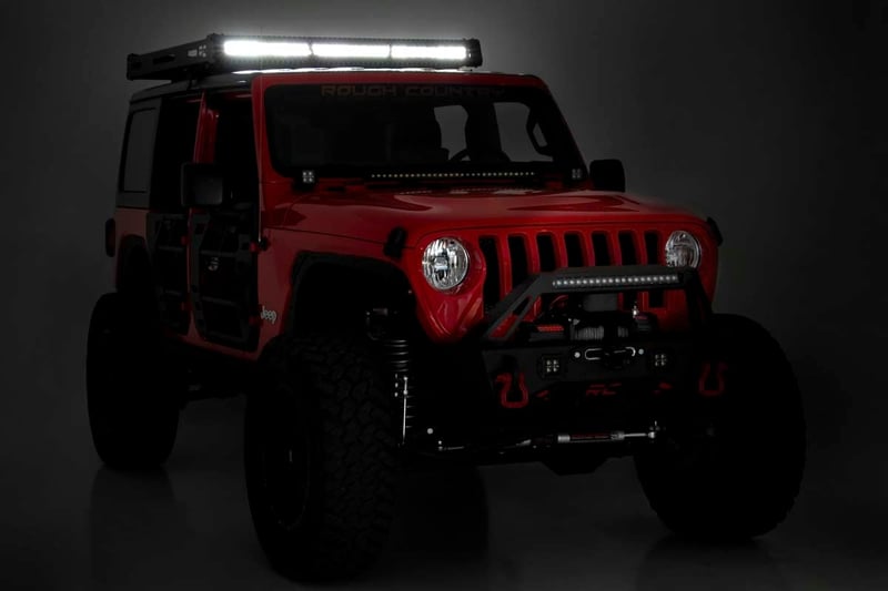 RC Roof Rack | Black Series Lights | Jeep Wrangler JL (18-26)/Wrangler Unlimited (18-26) (manufacturer page)