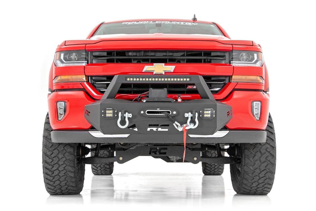EXO Winch Mount Kit | Chevy Silverado 1500 2WD/4WD (2007-2018 & Classic) - Bumpers (Image 3 of 6)