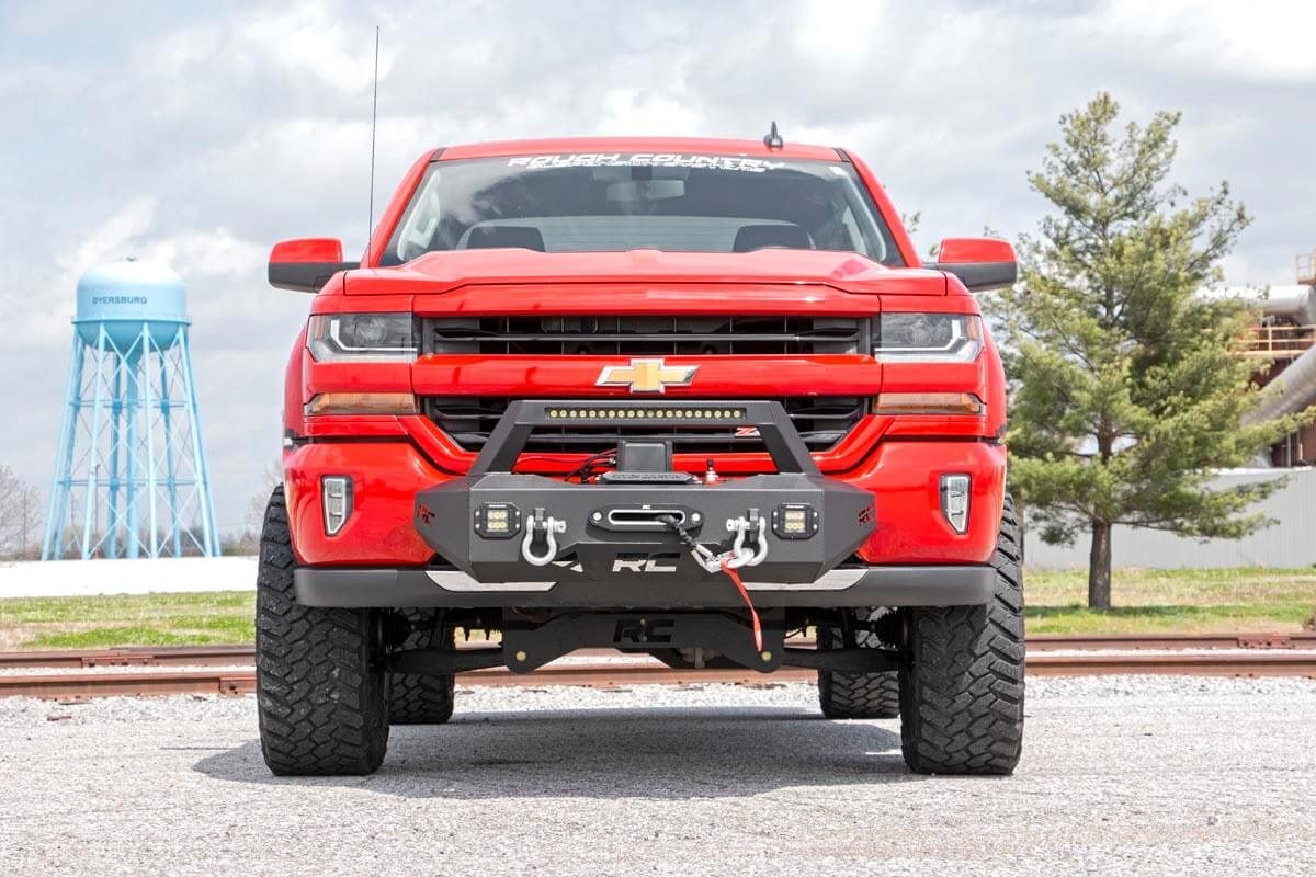 EXO Winch Mount Kit | Chevy Silverado 1500 2WD/4WD (2007-2018 & Classic) - Bumpers (Image 4 of 6)