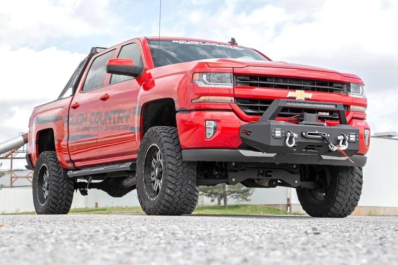 RC EXO Winch Mount Kit | Chevy Silverado 1500 2WD/4WD (2007-2018 & Classic) (manufacturer page)
