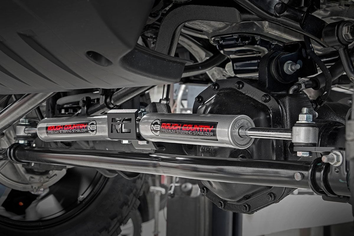 N3 Steering Stabilizer | Dual | 2.5-8 Inch Lift | Jeep Gladiator JT/Wrangler JL (18-26) - Shocks & Stabilizers (Image 3 of 6)