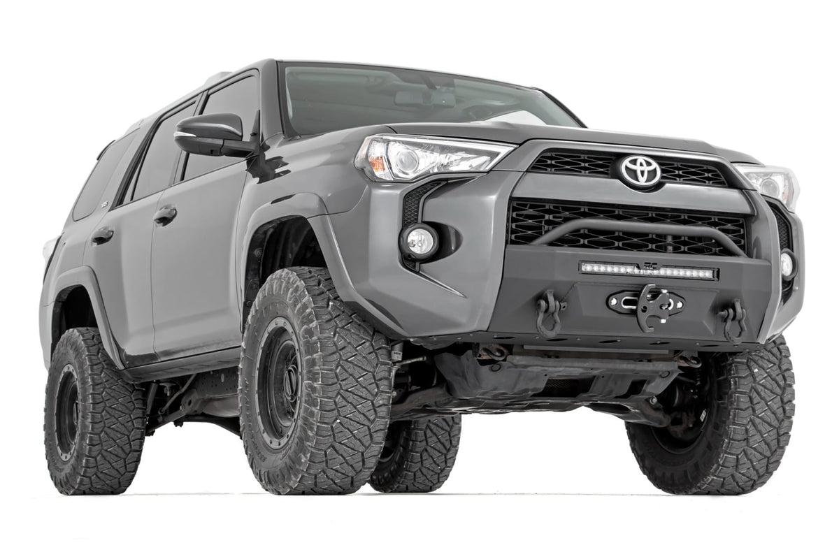 Front Bumper | Hybrid | 20" Blk LED | Amber | Toyota 4Runner 2WD/4WD (14-24) - Bumpers (Image 5 of 6)