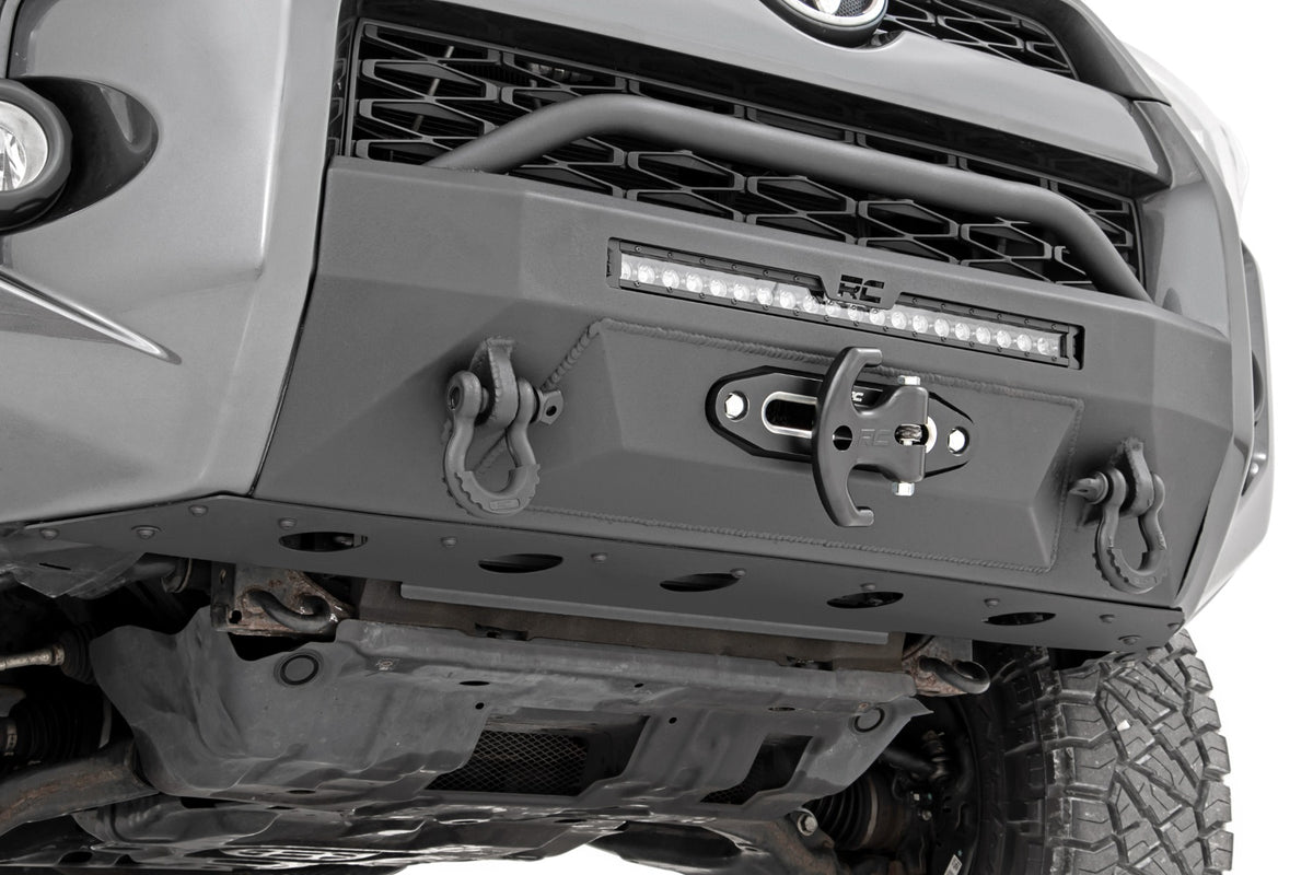 Front Bumper | Hybrid | 20" Blk LED | Amber | Toyota 4Runner 2WD/4WD (14-24) - Bumpers (Image 6 of 6)
